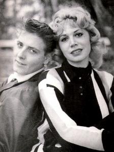 Sharon Sheeley with Eddie Cochran.